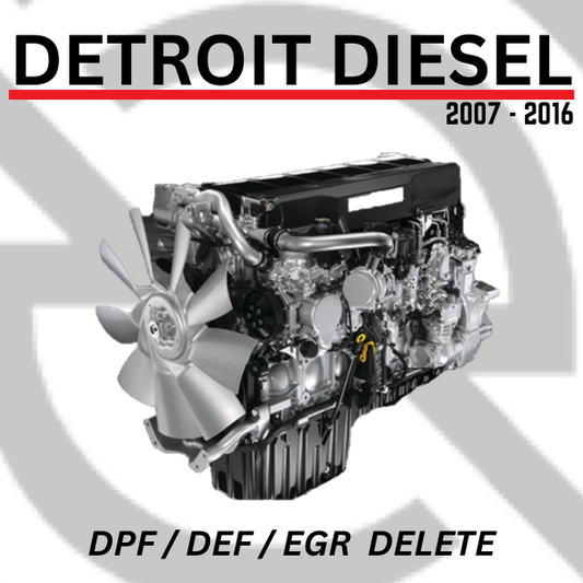 Detroit Diesel 2007-2015 DPF/DEF/EGR delete